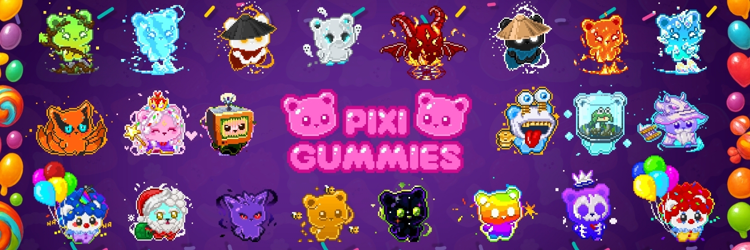Pixi Gummies Collection Banner